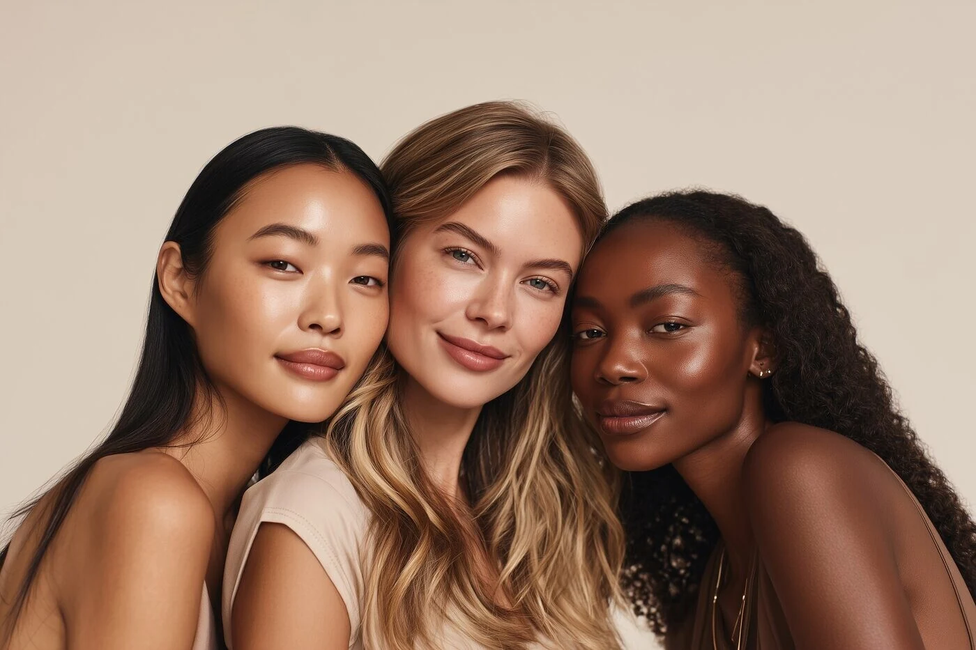 Three women with natural, refreshed results